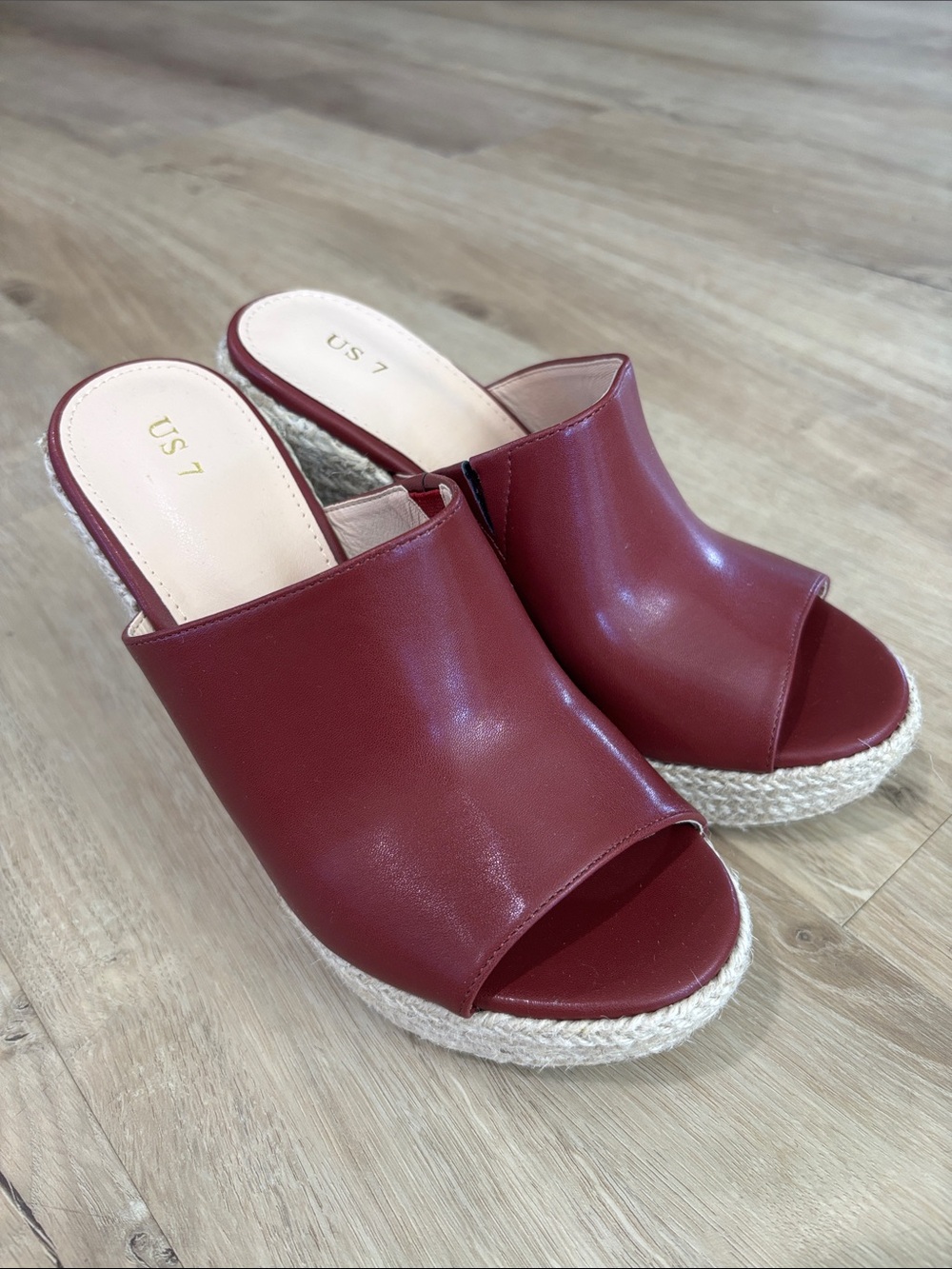 NEW Women’s Perphy Open Toe Espadrille Wedge Heel Platform Slide Sandals